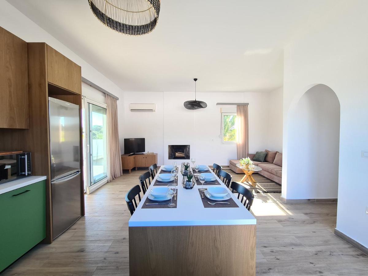 Villa Stamos With Seaview And Private Pool - Partner Of Prasonisi Villas Plimmiri Ngoại thất bức ảnh